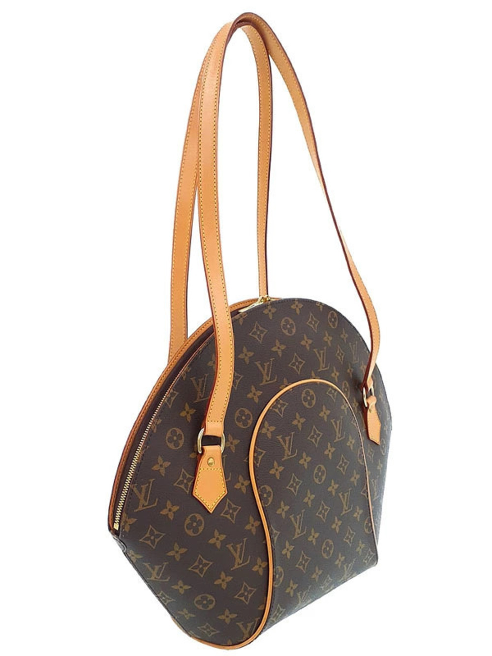 Louis Vuitton Ellipse Shopping Bag Monogram Shoulder Brown
